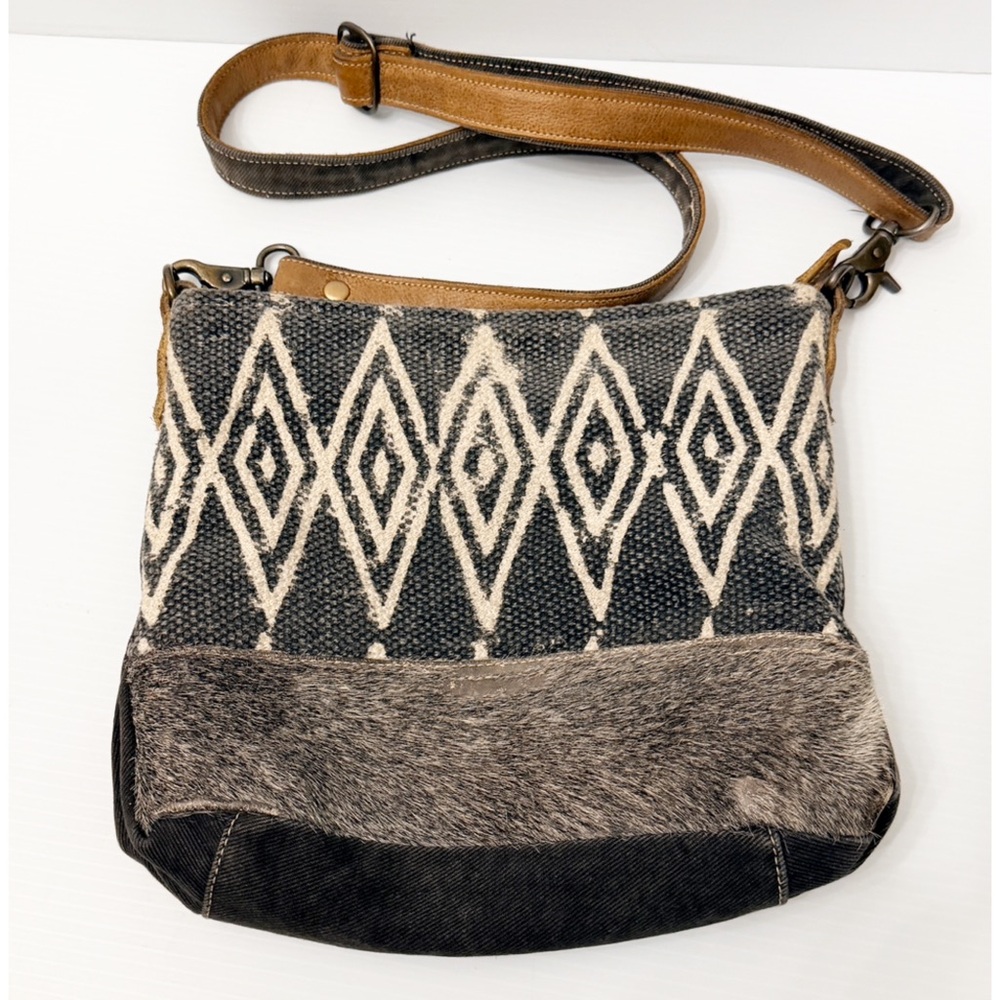 Myra Bag - Azure Printed Shoulder Bag